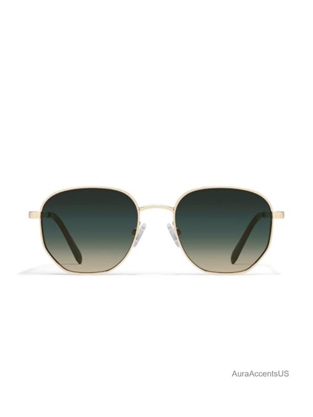 Quay Big Time Round UV Protection Sunglasses Unisex Lightweight Case